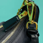 Prada Re-Nylon And Brushed Leather Mini-bag 1BC198 Black